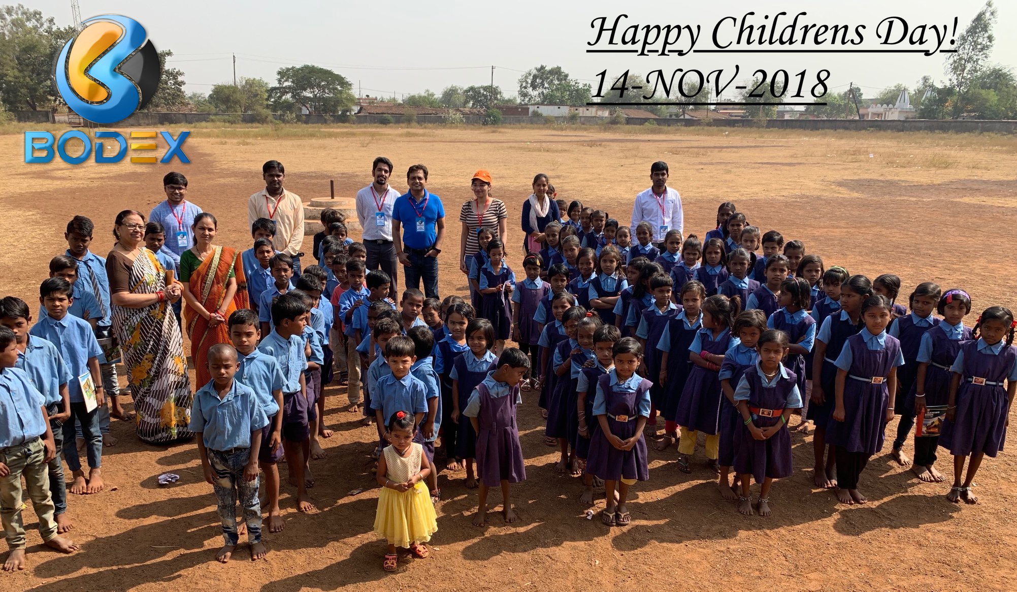 Children’s day celebration at kutela Bhata school.